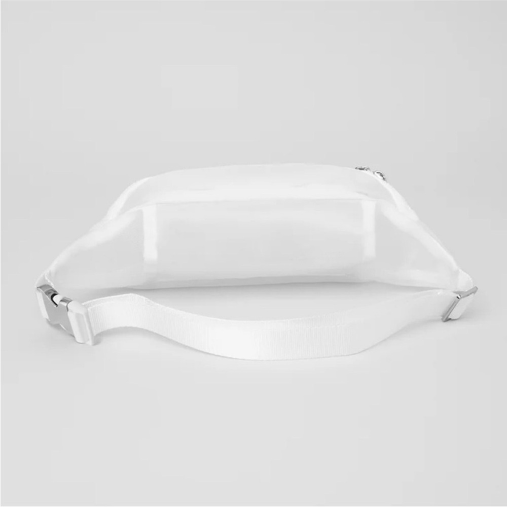 Alo Yoga Sheer Fanny Pack White Sheer - Picture 5 of 7